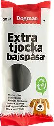 Bajspåse Extra tjocka 30-pack
