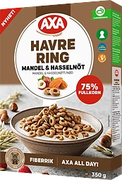 Havrering Mandel Hasselnötter