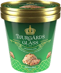 Gräddglass Äppelpaj