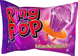 Ring pop Blackcurrant