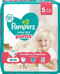 Baby Dry 5 11-17+kg Byxblöjor