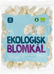 Blomkål Ekologisk Fryst