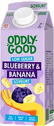Sojagurt Lättsockrad Blåbär & banan