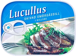 Smörgåssill skivor i dillsås
