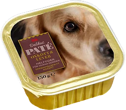 Hundmat oxkött & lever i paté