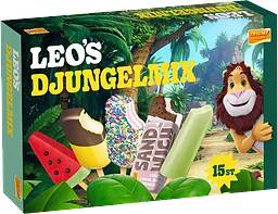 Glass Leos Djungelmix 15-pack