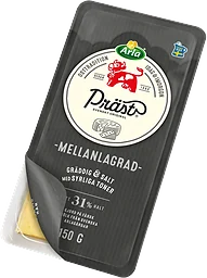 Präst mellanlagrad skivad 31%