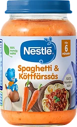Barnmat Spaghetti & köttfärssås 6 Mån