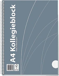 Kollegieblock A4 Rutat Fsc