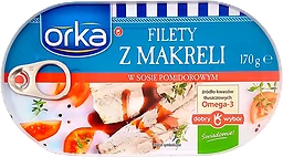 Makrillfiléer I Tomatsås