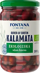 Kalamataoliver utan kärna Ekologisk 300g