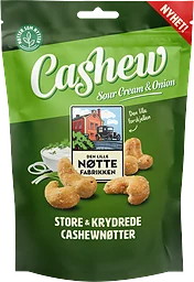 Cashewnötter Sour Cream & Onion