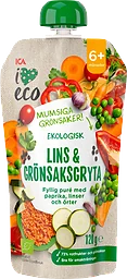 Barnmat Lins & grönsaksgryta 6m Ekologisk