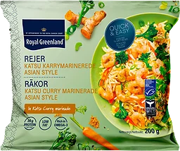 Räkor currymarinerade