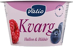Laktosfri Kvarg Hallon & Blåbär 7%