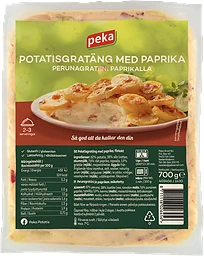 Potatisgratäng med paprika