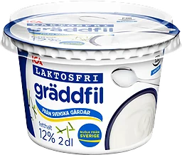 Gräddfil Laktosfri 12%