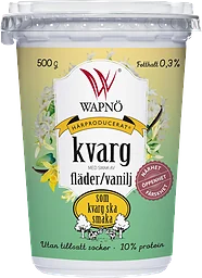 Kvarg Fläder & vanilj 0.3%