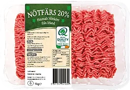 Nötfärs 20%
