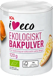 Bakpulver Ekologiskt