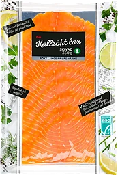 Lax Färsk Kallrökt Miljömärkt