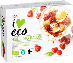 Hallon Fryst Eko I love eco