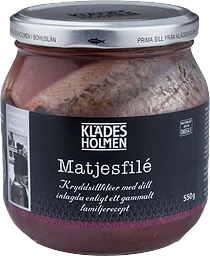 Matjesfiléer 550g