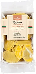 Pasta Mezze Lune Spenat & Ost Färsk