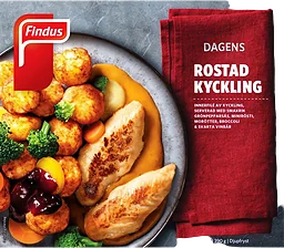 Rostad kycklingfilé Fryst