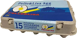 Ägg M/L 15-pack