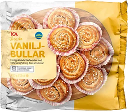 Vaniljbullar Fryst