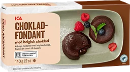 Chokladfondant Fryst 2-p