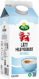 Lättyoghurt Mild Naturell 0,5% ®
