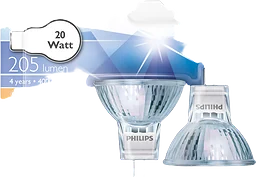 Halogenlampa Spot 20W GU4 2-pack