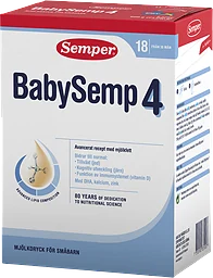 Mjölkdryck BabySemp 4