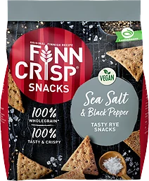 Sea Salt Black Pepper Rye Snacks