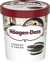 Glass Cookies & Cream
