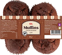 Muffins Choklad