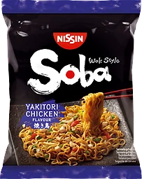 Nudlar Soba Yakitori Kyckling