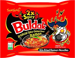 Snabbnudlar Buldak Ramen 2x Spicy