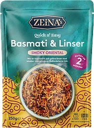 Basmatiris & linser Smoky oriental