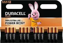 Batteri Plus AAA 12-p