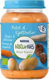Barnmat Potatis & Köttbullar Ekologisk 8mån Nestle