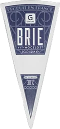 Brie Vitmögelost