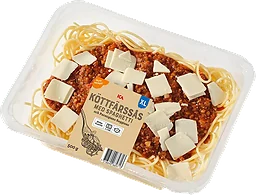 Färdigmat Köttfärssås Spaghetti Parmesan XL