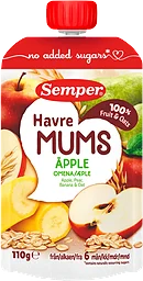 Fruktmums Äpple med Havre
