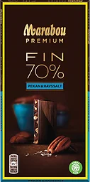 Chokladkaka Premium 70% kakao Sea salt pecan
