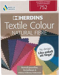 Textilfärg Natural fibre Djupröd