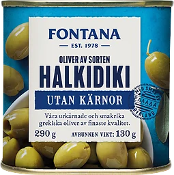 Oliver Halkidiki utan kärna 290g