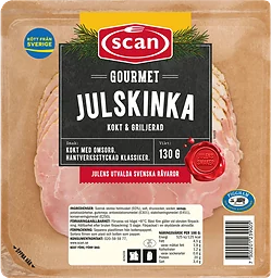 Julskinka Kokt Skivad